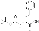CAS 登录号：100564-78-1, Boc-L-高苯丙氨酸, (S)-2-(叔丁氧羰基氨基)-4-苯基丁酸