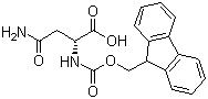 CAS 登录号：108321-39-7, Fmoc-D-天冬酰胺, N-芴甲氧羰基-D-天冬酰胺