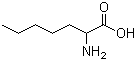 CAS 登录号：1115-90-8, 2-氨基庚酸