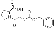 CAS 登录号：1160-54-9, 苄氧羰基甘氨酰基-L-脯氨酸