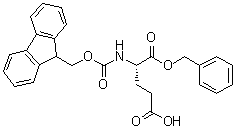 CAS 登录号：122350-52-1, N-[芴甲氧羰基]-L-谷氨酸苄酯