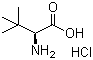 CAS 登录号：139163-43-2, L-叔亮氨酸盐酸盐, (S)-2-氨基-3,3-二甲基丁酸盐酸盐