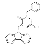 CAS 登录号：141743-13-7， N-苄基-N-[(9H-芴-9-基甲氧基)羰基]甘氨酸