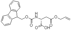 CAS 登录号：177609-12-0, N-[芴甲氧羰基]-D-天冬氨酸 4-(2-丙烯-1-基)酯