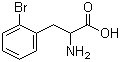 CAS 登录号：1991-79-3 (30163-16-7), DL-2-溴苯丙氨酸, 2-氨基-3-(2-溴苯基)丙酸