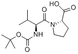 CAS 登录号：23361-28-6， N-[(1,1-二甲基乙氧基)羰基]-L-缬氨酰-L-脯氨酸