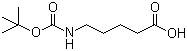 CAS 登录号：27219-07-4, Boc-5-氨基戊酸, 5-(叔丁氧羰基氨基)戊酸