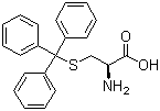 CAS 登录号：2799-07-7, S-三苯甲基-L-半胱氨酸