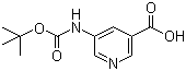 CAS 登录号：337904-92-4, 5-[(叔丁氧羰基)氨基]烟酸