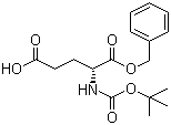 CAS 登录号：34404-30-3, N-叔丁氧羰基-D-谷氨酸 1-苄酯
