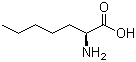 CAS 登录号：44902-02-5, (S)-2-氨基庚酸
