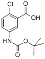 CAS 登录号：503555-96-2， N-叔丁氧羰基-5-氨基-2-氯苯甲酸