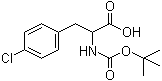 CAS 登录号：51301-86-1, N-(叔丁氧羰基)-4-氯-DL-苯丙氨酸