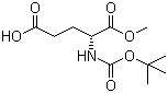 CAS 登录号：55227-00-4, N-叔丁氧羰基-D-谷氨酸 1-甲酯
