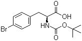 CAS 登录号：62129-39-9, Boc-L-4-溴苯丙氨酸, 叔丁氧羰基-4-溴-L-苯丙氨酸