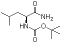 CAS 登录号：70533-96-9, Boc-L-亮氨酰胺, N-叔丁氧羰基-L-亮氨酰胺